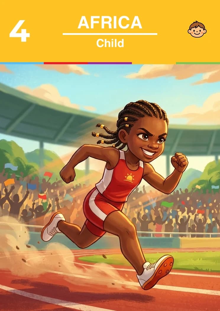 The Little Accra Athlete